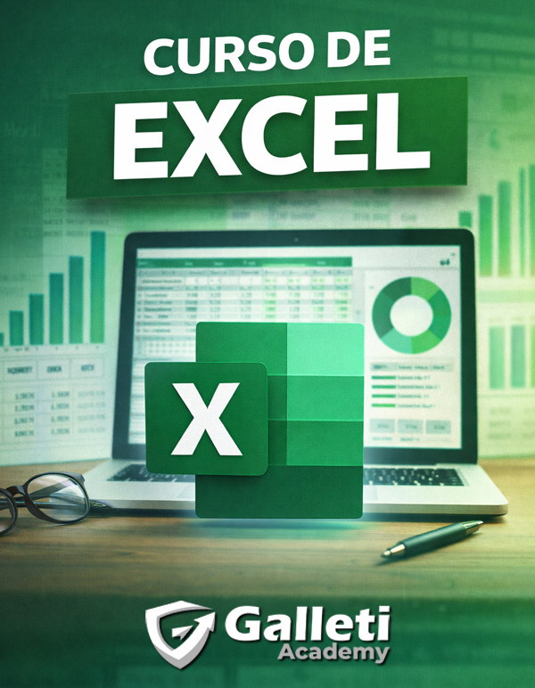 Capa do curso de Excel